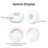 Tuya WiFi Motion PIR Sensor Detector USB charging WIFI Movement Sensor Support no one mode APP Wireless Home Security System
