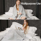 Electric Blanket Thicker Heater Double Body Warmer152*127cm Thermostat Electric Heating Blanket Double-sided Dropshipping