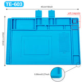 Large Size Welding Pad With Magnetic Heat Iinsulation Repair Silicone Work Pad For Electronic Computer Mobile Phone DIY Welding