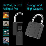 Combination Padlock Smart Padlocks With Keys Fingerprint Padlock