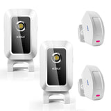 M7 Two-In-One Wireless Anti-theft Doorbell Welcome Device Motion Detection 433MHZ Convertible Function Strobe Light