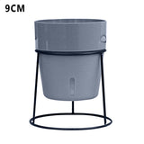 Office With Iron Stand Indoor Decorative Simple Garden Flowerpot Set Vase Self Watering Home Green Planter Balcony Nordic Style