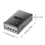 4-in-1 Battery Charger Gallium Nitride 120w Constant Voltage Smart Battery Charging Hub Compatible For Dji Mini 3 Pro