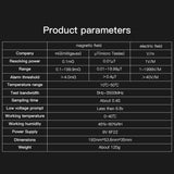 Geiger Counter Electromagnetic Nuclear Radiation Detector Electromagnetic Wave Radiation Tester FUYI FY876 Radiation Dosimeter