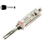 2in1 Car Lock Cylinder Opener Reader For VW Skoda 2016 9-teeth Repair Tools