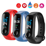 Sport Smart Band Women M3 Fitness Band With Replacement Strap for ios Android Phone IP67 Life Waterproof Heart-Rate Monitor