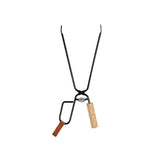 Thickened Firewood Clip Practical Charcoal Clamp Outdoor BBQ Barbecue Labor Saving Charcoal Clip for Picnic Camping