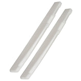 8 Sets of 16Pcs 6 String Acoustic Guitar Bone Bridge Saddle and Nut Made of Real Bone