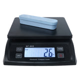 50LB Digital Postage Scale 6 Units Shipping Scale 66lb / 0.1oz Postal Weight Scale with Hold and Tare Function Mail