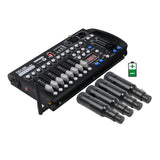 Power Battery 192CH  Wireless DMX Controller Wifi Recharge Receiver For DJ Equipment LED Par Moving Head Spotlights Controlle