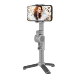 Lightweight selfie stick 3-Axis Gimbal smartphone Handheld Stabilizer Time-Lapse Photo Studio Taking Face Recognition for Tripod