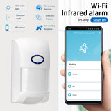 Tuya Smart WiFi Infrared Detectors Outdoor Wireless PIR Alarm Motion Sensor Compatible With Tuya/Smart Life APP Smart Home