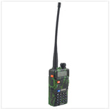 Camouflage baofeng Radio dualband UV-5R walkie talkie dual display 136-174/400-520MHz two way radio with free earpiece BF-UV5R