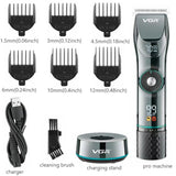 15 -speed adjustable hair trimmer professional for men grooming beard hair clipper electric hair cutter machine rechargeable set