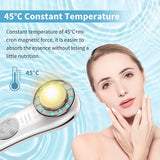 7 in 1 Facial Red &amp; Blue Led Light Device Ion Facial Massager Anti-Aging Skin Tightening Facial Cleaner Skincare Massage Machine
