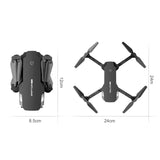 M301 Mini Wifi Fpv With 480P HD Camera Mode Foldable Rc Drone Quadcopter Rtf Quadcopter Fixed-height Telecontrolled Toy Aircraft