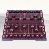 Portable Chinese Chess (Xiangqi) Magnetic Travel Board Game Set Traditional Xiangqi Classic Educational Strategy Games