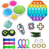 Fidget Toys Pack Anti Stress Set Kawaii Gift Toys Box Children Simple Dimple Antistress Relief Figet Toys Pakket Kit Dropship