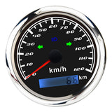 Marine Digital GPS Speedometer 120km/h Stainless Steel  Meter Universal