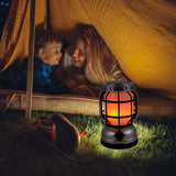 LED Solar Barn Lantern Lamp Portable Outdoor Camping Tent Light USB Rechargeable Classic Kerosene Lamp Home Emergency Hand Light