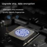Tuya Smart Fingerprint Lock Door Lock Electronic Smart Door Lock Tuya Multiple Unlocking Fingerprint Lock for Hotels Bedroom