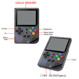 NewZUIDID NEW RG300 Retro Game Console IPS Screen 5000 Video Games 64G FW OS Tony 2.2 System Portable Handheld Consola Player