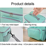 Portable  Picnic Cool Bag Refrigerated Insulated Bag Lunch Bag for Camping Shopping Gym Travel Student Lunch Box Women and Men