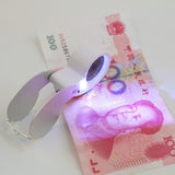 Lupe Lupe 40X 25mm 40X25mm 40x25 Juwelier LED Licht Glas Lupe Tragbare Beleuchtet Lupe Falten drop schiff