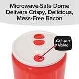 2PCS Yummy Can Bacon Microwave Grill Bacon Grill Pan Kitchen Oven Grill Box Grill Pot