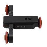 Camera Electric Motor Track Slider 3kg/105.8oz Load Motorized Camera Slider Dolly Portable Foldable USB Charging with Wrench for
