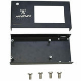 DIY Protective Shell  For Finished MMDVM Hotspot +3.2 Inch LCD Metal Case P25 DMR YSF Black New Box