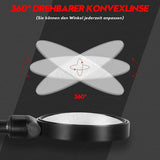 Dropship-1 Pair Bicycle Rearview Mirror 360° Adjustable Hose Rearview Mirror Reflector for Mountain Bikes Electric Bicycles Etc