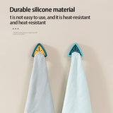 Punch-free Towel Plug Holder Bathroom Storage hanger Towels Storage Wash Cloth Clip Bathroom Kitchen Accessories Tool