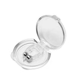 Silicone Magnetic Anti Snore Stop Snoring Nose Clip Sleep Tray Sleeping Aid Apnea Guard Night Device with Case