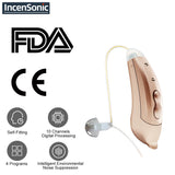 Self-Fitting Hearing Aid Audifonos Mini 10-Channel Digital Sound Amplifiers Wireless Ear Aids For Elderly/Deaf Hearing Amplifier