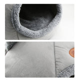 New Deep sleep comfort in winter cat bed little mat basket for cat's house products pets tent cozy cave beds Indoor