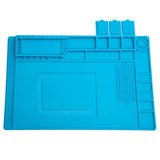 Platform Silicone Soldering Pad Thermal Insulation Work Pad for BGA Rework Station BGA ESD Heat Insulation Working Mat