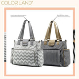 Baby Diaper Bag Fashion Designer Large Capacity Waterproof Stroller Bag Multifunction Maternity Mummy Bag For Baby Care