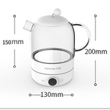 0.8L Household Electric Kettle Health Preserving Pot Portable Multi Food Tea Coffee Dessert Cooker Water Boiling Machine 220V