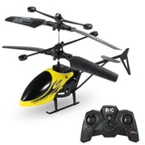 Mini RC Infraed Induction Helicopter Flashing Light Toys QF810 2CH RC Helicopter Suspension Toy For Children Christmas Gift