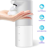 350ml Touch-free Automatic Soap Dispenser USB Charging Smart Foam Machine Infrared Sensor Foam Soap Dispenser Hand Sanitizer