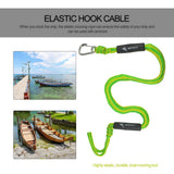 4FT 5FT Yacht Dock Rope Heavy Duty Marine Mooring Rope Boat Bungee Dock Line Shock Cord Anchoring Docking Rope For Boat Kayak