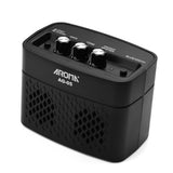 AROMA AG-05 BT Electric Guitar  Amplifier 5-Watt Stereo Output Distortion Gain Tone Control 3.5mm Monitoring 6.35mm Input Amp