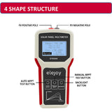 EY800W Portable Photovoltaic Panel Power Supplys Multimeter Auto MPPT Detection Open Circuit Voltage For Troubleshooting