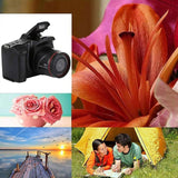 2021 Newest Upgrade Professional Video Camcorder HD 1080P Handheld Digital Camera 16X Digital Zoom Support SD Card 9.88mm Len
