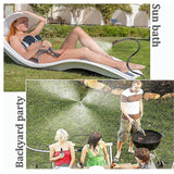 Universal Serpentine Water Mist Landscaping Outdoor Greenhouse For Garden Spray Tube Summer Portable Flexible Hose Cooling Stand