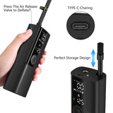Car Air Compressor Electric Portable Wireless Inflatable Tire Inflator Rechargeable For Bicycle Motorcycle Tires Balls Air Pump
