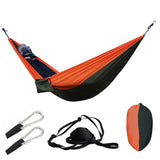 Outdoor Portable Camping Parachute Sleeping Double Hammock Garden Swing Hamac Hanging Chair Flyknit Hamaca Rede Amaca DC12