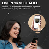 Mini Bluetooth Hearing Amplifiers Rechargeable Digital Hearing Aids Audifonos Ear Sound Amplifier Enhancer Call Music TV