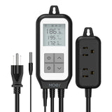 WiFi Digital Temperature Thermostat Outlet Plug Heating Cooling Mode Carboy Aquarium Home Brewing Tuya Smart Life App Control